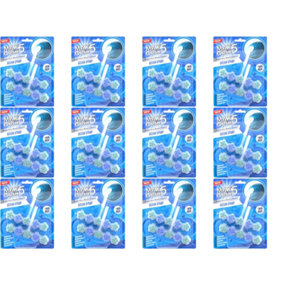 Max Flush 5 Ocean Spray Toilet Rim Block Cleaner (Twin Pack) (Pack of 12)