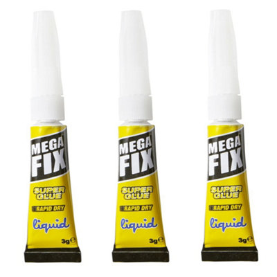 Maxifix 3 X 3G Precision Superglue | DIY at B&Q