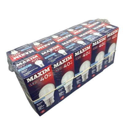 Maxim Led Day Light Bulb Candle 1pc