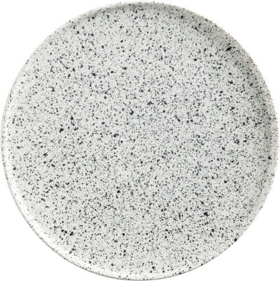 Maxwell & Williams Caviar Speckle 24.5cm High Rim Plate