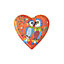 Maxwell & Williams Love Hearts 15.5cm Fan Club Heart Plate