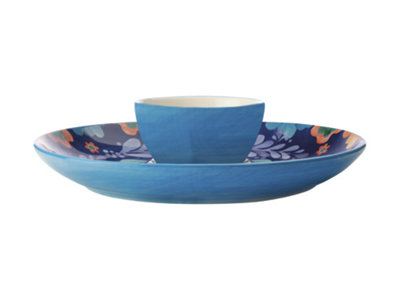 Maxwell & Williams Sienna Piatto Fondo In Ceramica Blu, 26 Cm, Lavabile In Lavastoviglie E Microonde - 4