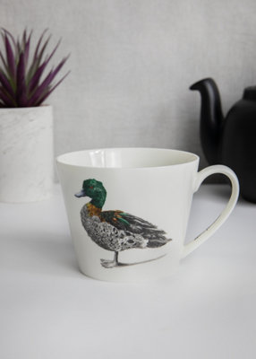 Maxwell & Williams Marini Ferlazzo 450ml Chestnut Teal Duck Squat  