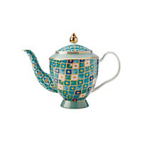 Maxwell & Williams Teas & Cs Kasbah Mint 1 Litre Teapot with Infuser
