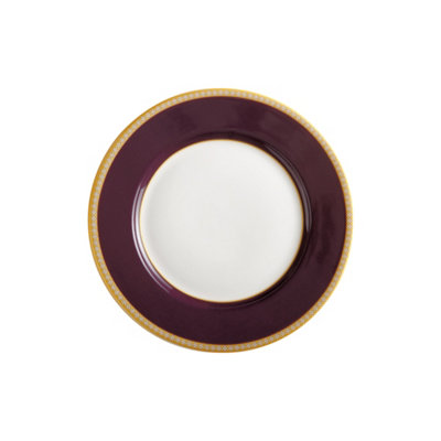 Maxwell & Williams Violet High Rim Serving Plate Cake Plate 19.5cm