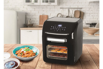 BLACK+DECKER BXAF17088GB 5-In-1, 11 Litre Digital Air Fryer Oven With  Rotisserie