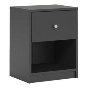 May - Bedside 1 Drawer in Black