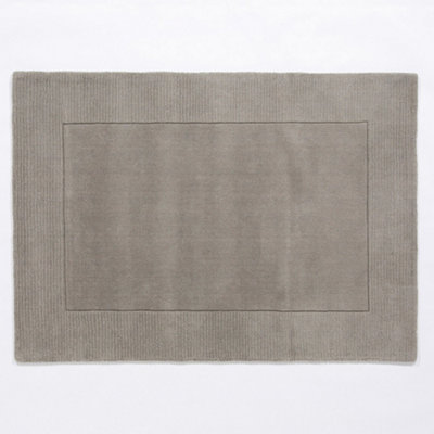 Mayfair Esme 160x230cm Silver Wool Rug