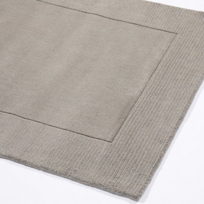 Mayfair Esme 160x230cm Silver Wool Rug