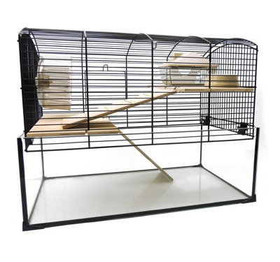 Beautiful view of Living Space Options Hamster Glass