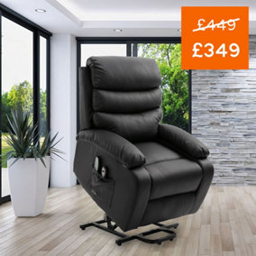 Mayfair Leather Rise & Recline Arm Chair