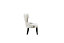 Mayfair LUX Dining Chair Single, Cream