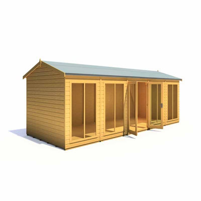 Mayfield 20 x 8 Summerhouse - Wood - L257.2 x W609.4 x H240.8 cm