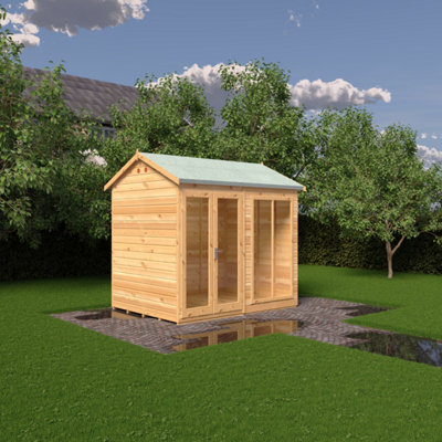 Mayfield 8 x 6 Summerhouse - Wood - L199 x W252.4 x H241.5 cm - 3