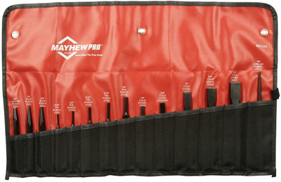 Mayhew 7014K Punch And Chisel Set 14Pc