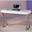 Mayline High Gloss Laptop Desk In White