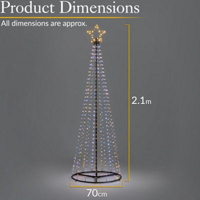 8 Seasons Design Shining Tree Micro LED - Dekorationsbaum Für Innenbereich