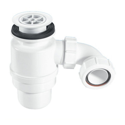 McAlpine 80mm Water Seal Resealing Shower Trap With Multifit Outlet ...