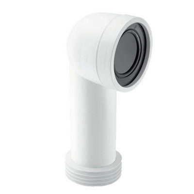McAlpine 90 Degree Bend Adjustable Length Rigid Wc Connector Wc-Con8