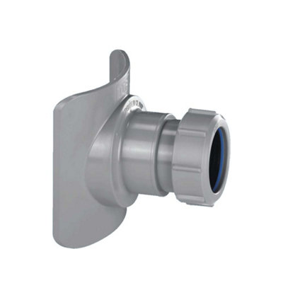 McAlpine BOSSCONN82T-GR Grey Mechanical Soil Pipe Boss Connector