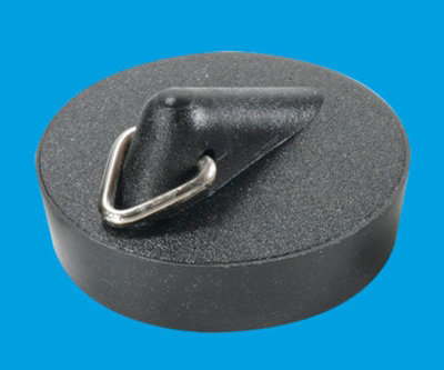 McAlpine BP3T Black PVC Plug 1.5" with triangle (for 1.25" waste)