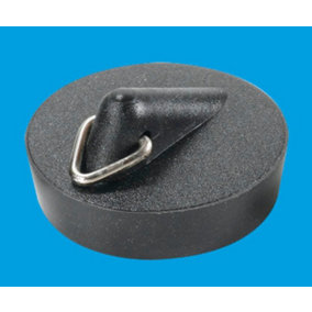 McAlpine BP3T Black PVC Plug 1.5" with triangle (for 1.25" waste)