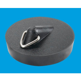 McAlpine BP4T Black PVC Plug 1.75" with triangle (for 1.5" waste)