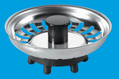 McAlpine BSKTOP Basket Strainer Waste Plug - Rubber Seal