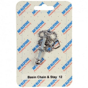 McAlpine CARD-12 Basin Chain & Stay - CH10