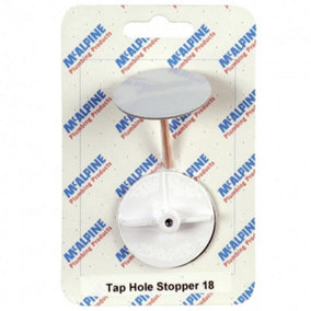 McAlpine CARD-18 Tap Hole Stopper - TAPSTOP-SS40