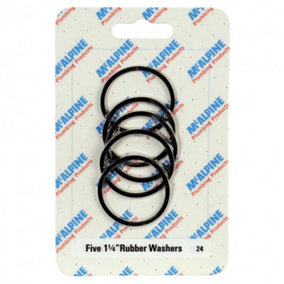 McAlpine CARD-24 Five 1" Rubber Washers - RW1 x 5