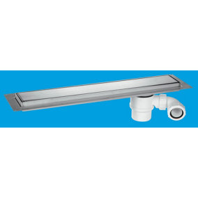 McAlpine CD800-B Brushed Stainless Steel Standard Channel Drain - 748mm