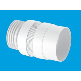 McAlpine EXTB-F 3.5"/90mm Flexible Extension for WC Connectors
