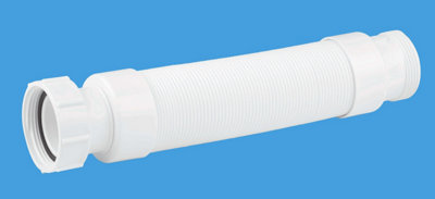 McAlpine FLEXCON9 1.5" Flexible Fitting - BSP Coupling Nut x Male Thread