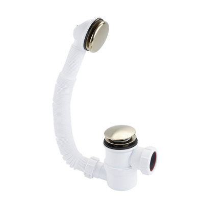 McAlpine CBW70-CB Chrome Plated Brass Clicker Bath Waste 44mm