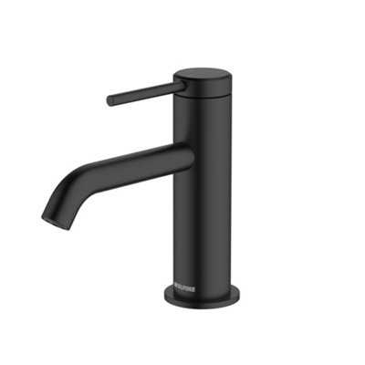 McAlpine Kelvin Basin Mixer Tap Matt Black BM-K-MB