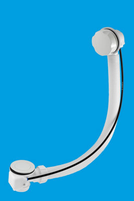 McAlpine PUB-WH 1.5" x 70mm Polished Stainless Steel Flange Pop-Up Bath Waste and Overflow - Centre Pin Model Price Comparisons | Compare The Build