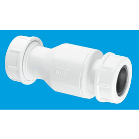 McAlpine R28-NRV Non-Return Valve with 19/23mm Universal Connections