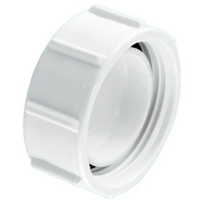 McAlpine S23 1.25" Blank Cap with nut for BSP threads
