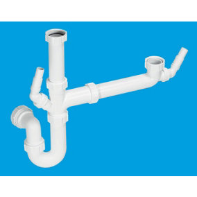 McAlpine SK1A Standard Bowl and a Half Plumbing Kit with 2 Nozzles