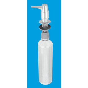 McAlpine SOAP-CP Soap Dispenser Half litre bottle with Chrome Plated Plastic Top