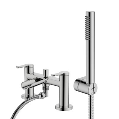 McAlpine Solway 2 Tap Hole Bath Shower Mixer Tap Chrome Plated BSM-S