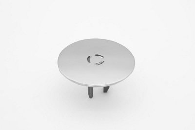 McAlpine ST90MECPBTOP+SUPP Chrome Plated Brass Shower Trap Flange and Support For ST90 Traps