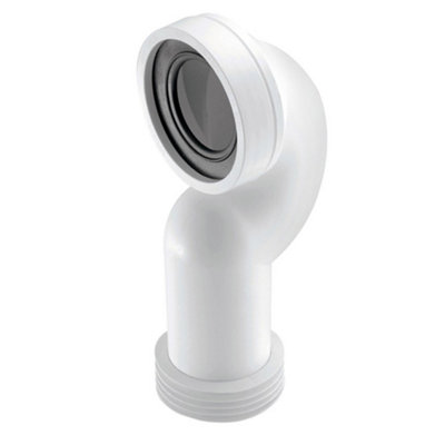McAlpine Straight Extension Piece White 110mm Wc-Exta