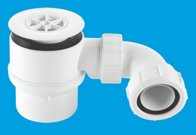 McAlpine STW6-95 50mm Water Seal Shower Trap with Universal Outlet