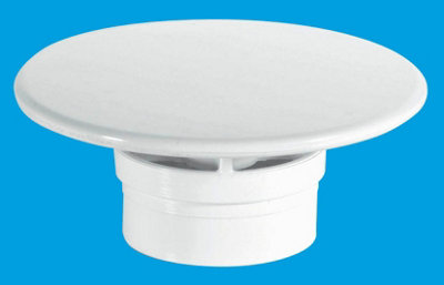 McAlpine STW70WHM Mushroom Flange for STW 1" Shower Traps