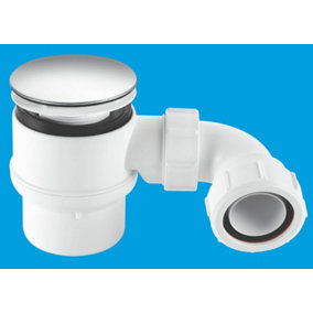 McAlpine STW8M-95 50mm Water Seal Shower Trap with Universal Outlet