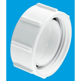McAlpine T23 1.5" Blank Cap with nut for BSP threads