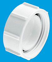 McAlpine T23 1" Blank Cap with nut for BSP threads