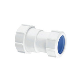 McAlpine T28L-ISO 1.5" x 40mm Multifit Straight Connector - Multifit x European Pipe Size